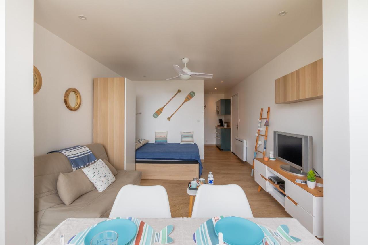 Au Paradis Bleu - Parking Prive - Literie Confortable - Vue Port - Plage A 5 Min Ла Гранде-Моте Екстериор снимка